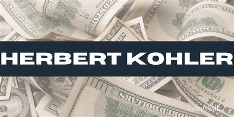 kohler net worth|kohler fortune 500.